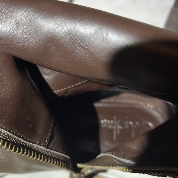 Cole Haan Women's Riding Boot Knee High Brown Leather Comfy - Picture 14 of 14